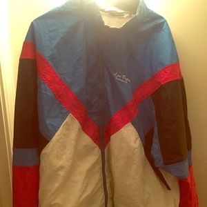 90s color block windbreaker